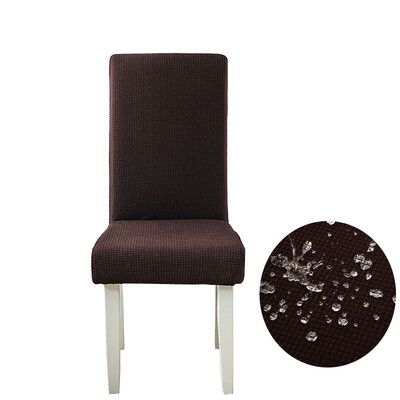 Huse pentru scaune impermeabile jacquard pentru sufragerie, huse pentru scaune pentru banchet de nunta protector scaun de birou