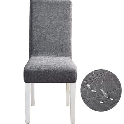 Huse pentru scaune impermeabile jacquard pentru sufragerie, huse pentru scaune pentru banchet de nunta protector scaun de birou