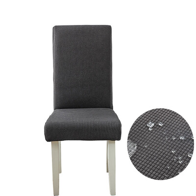Huse pentru scaune impermeabile jacquard pentru sufragerie, huse pentru scaune pentru banchet de nunta protector scaun de birou