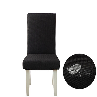 Huse pentru scaune impermeabile jacquard pentru sufragerie, huse pentru scaune pentru banchet de nunta protector scaun de birou