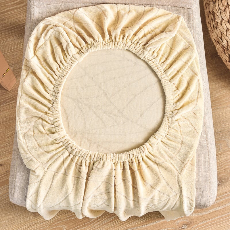 Huse pentru scaune impermeabile jacquard pentru sufragerie, huse pentru scaune pentru banchet de nunta protector scaun de birou