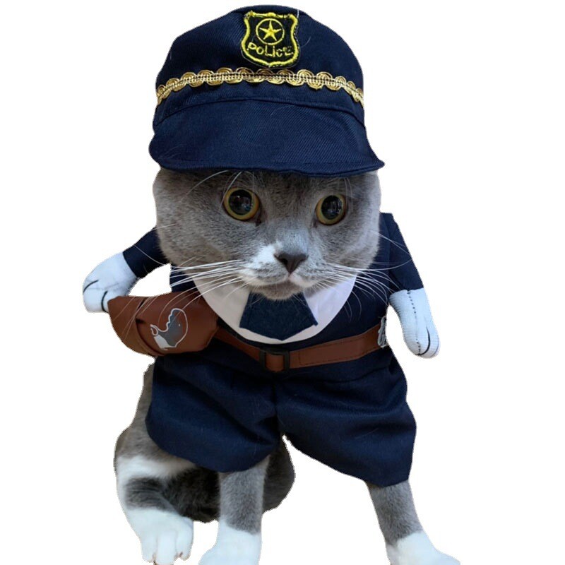 Haine pentru animale de companie de Halloween Haine pentru câini Haine pentru pisici Haine drăguț și amuzant Haine amuzante pentru pisică Haine pentru câini în picioare Costum pentru animale de companie