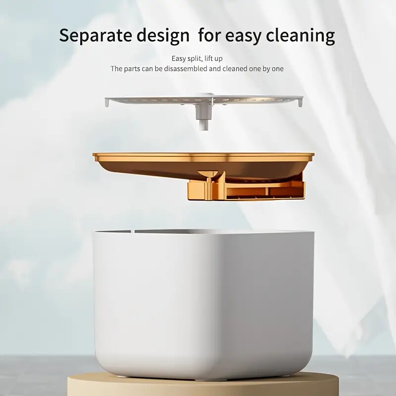 Fântână de apă pentru pisici de capacitate mare de 3L Băutor de apă cu recirculare automată USB Dozator de apă pentru pisici mute electric pentru interior pentru animale de companie