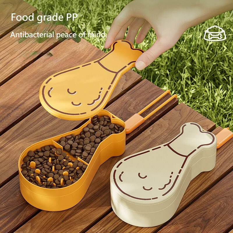 2 în 1 pentru animale de companie, în aer liber, portabil, hrănire cu sticle și apă, hrănire pentru câini, provizii pentru adăpare, băutor de apă, fântână cu apă pentru pisici