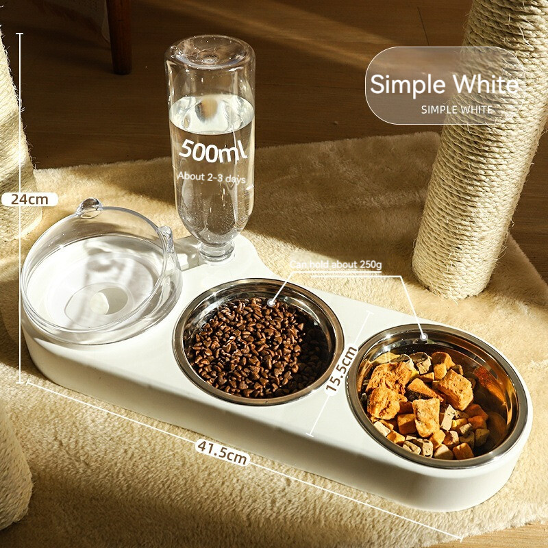 Accesorii pentru animale de companie Băuător pentru pisici Hrănitoare automate Bol cu mâncare Veseuri Fântână cu apă Dispenser pentru crochete pentru pisici Accesorii pentru animale de companie Produse pentru pisici