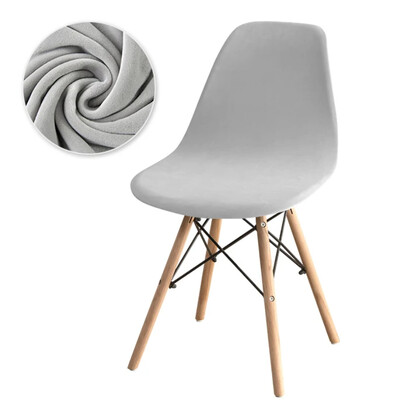 Huse pentru scaune din catifea de lux Huse pentru scaune elastice, fără brațe, de culoare solidă, huse elastice pentru scaune de luat masa, acasă, hotel, petrecere, banchet 2024