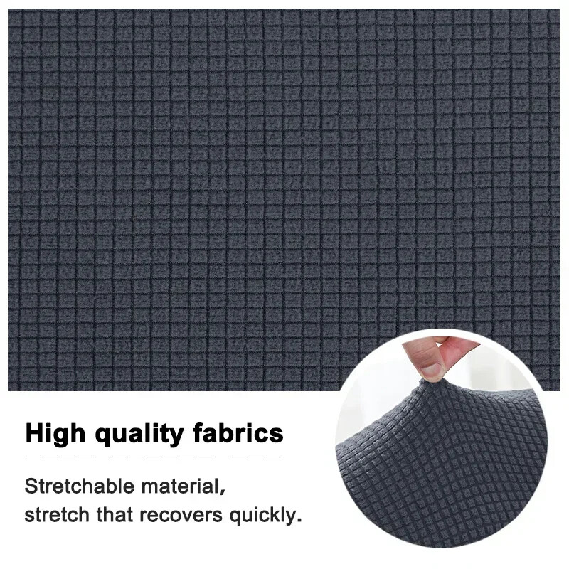 Huse pentru scaune triunghiulare elastice 1 buc Huse pentru scaune de luat masa lavabila Husa pentru scaune de birou din fleece polar Huse pentru scaune de birou pentru petrecere de petrecere a timpului liber în familie 의자커버