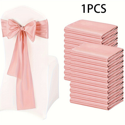 Szatén székszárnyak íjak Univerzális székszalag szalag szalag Esküvői fogadás Rendezvények Bankettek Szállodai rendezvény Székhuzat Dekoráció