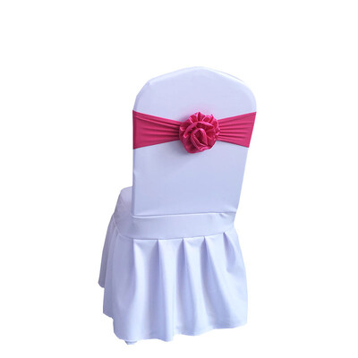 1 bucăți elastic pentru canapea pentru scaun, centură, fundă cu nod de flori, pentru hotel, țară, ceremonie de nuntă, evenimente, petrecere de aniversare, decorațiuni pentru casă