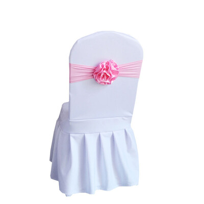 1 bucăți elastic pentru canapea pentru scaun, centură, fundă cu nod de flori, pentru hotel, țară, ceremonie de nuntă, evenimente, petrecere de aniversare, decorațiuni pentru casă