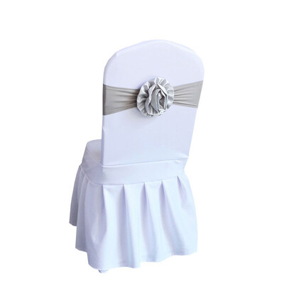 1 bucăți elastic pentru canapea pentru scaun, centură, fundă cu nod de flori, pentru hotel, țară, ceremonie de nuntă, evenimente, petrecere de aniversare, decorațiuni pentru casă