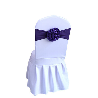1 bucăți elastic pentru canapea pentru scaun, centură, fundă cu nod de flori, pentru hotel, țară, ceremonie de nuntă, evenimente, petrecere de aniversare, decorațiuni pentru casă