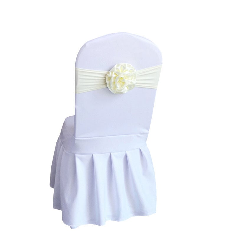 1 bucăți elastic pentru canapea pentru scaun, centură, fundă cu nod de flori, pentru hotel, țară, ceremonie de nuntă, evenimente, petrecere de aniversare, decorațiuni pentru casă