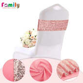 Paiete caneluri scaun curea husă cravată, decorare jartieră nuntă, panglică cu noduri, petrecere de banchet, ziua de naștere, acasă, decor bucătărie, 1 buc