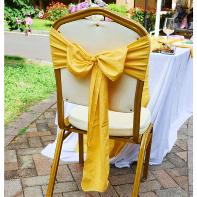 10db Esküvői Zöld Székpántok Hátsó Csomó Szalag bankettre Rusztikus Vidéki Székhuzat Baby Shower Party Otthoni dekoráció