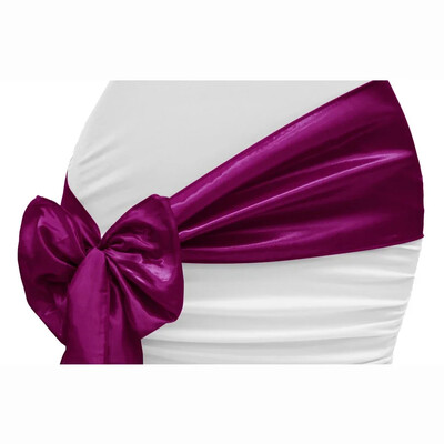 10 buc/lot cerceve pentru scaun din satin cu fundă pentru scaun de nuntă cu nod panglică cravate pentru petrecere, eveniment, hotel, banchet, decorațiuni pentru scaune de zi de naștere