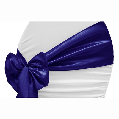 10 buc/lot cerceve pentru scaun din satin cu fundă pentru scaun de nuntă cu nod panglică cravate pentru petrecere, eveniment, hotel, banchet, decorațiuni pentru scaune de zi de naștere