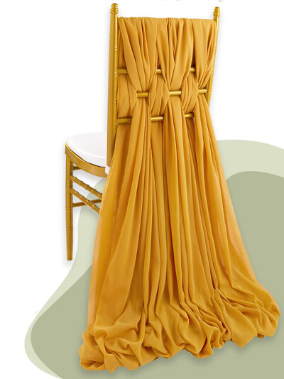 10 buc Decoratiuni pentru scaune de nunta Cercete pentru scaune din sifon Petrecere de nunta Banchet Eveniment Baby Shower Decor de nunta Ziua Indragostitilor, 30X180CM