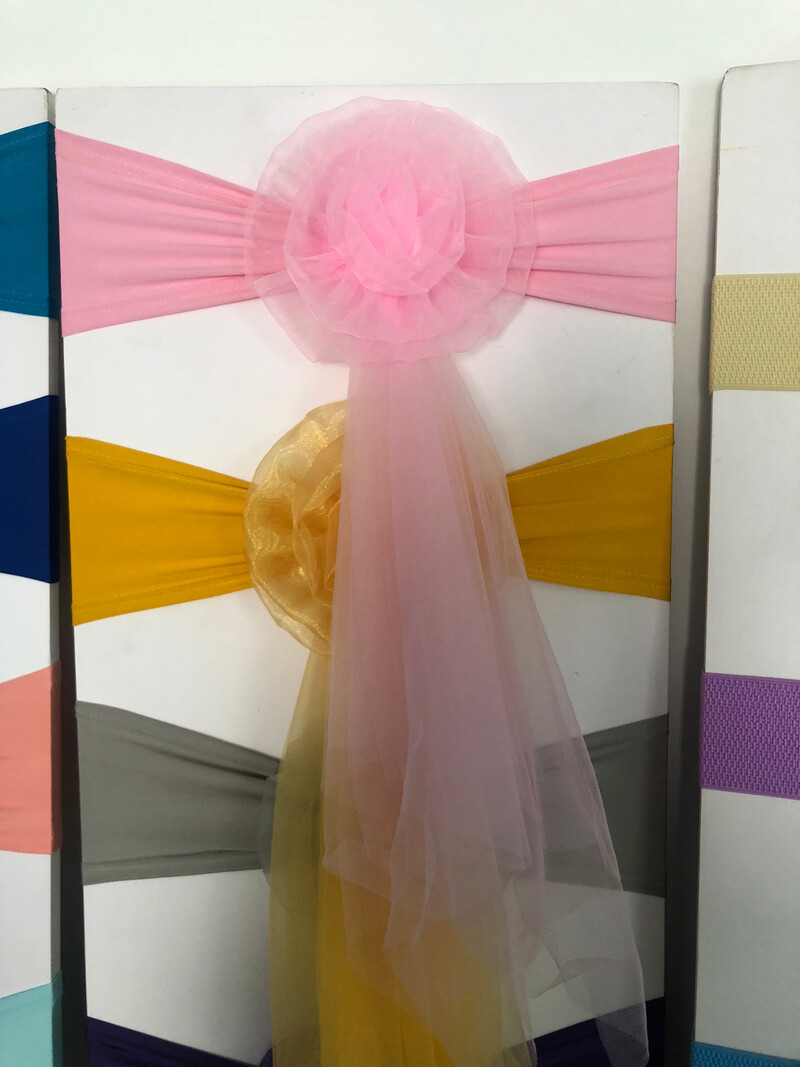 10db Esküvői Szék csípős szárnyak Dekoráció Stretch szék szárnyak Csomókötők Esküvőre Szállodai Bankett székek Decor European