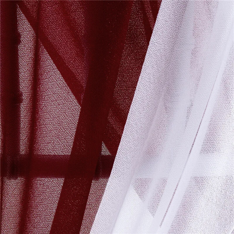 20 DB szerű sifon székszárnyak Esküvői székdísz 17x250cm Esküvői folyosó dekorációhoz Party bankett rendezvény Babazuhany