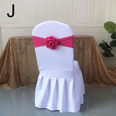 1 db Stretch szék szárnyak Esküvői Szék Szék dekoráció Vörösbor/kék/lila/rózsaszín székek csokorszalag övkötők esküvői bankettre