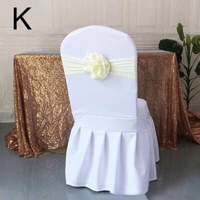 1 db Stretch szék szárnyak Esküvői Szék Szék dekoráció Vörösbor/kék/lila/rózsaszín székek csokorszalag övkötők esküvői bankettre