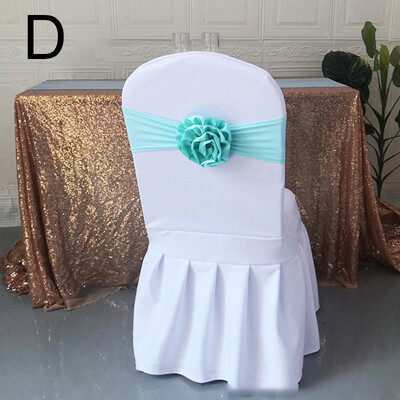 1 db Stretch szék szárnyak Esküvői Szék Szék dekoráció Vörösbor/kék/lila/rózsaszín székek csokorszalag övkötők esküvői bankettre
