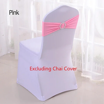 Husă pentru scaun de nuntă pentru hotel, cu flori decorative, cu fundă, curea pentru spate, husă pentru scaun, husă pentru spate, paiete duble, 10 buc.