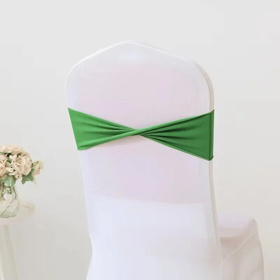 20 buc./set spandex funde elastice pentru scaune fundite, benzi elastice pentru husa scaunului legături fără cataramă pentru evenimente de banchet de recepție de nuntă