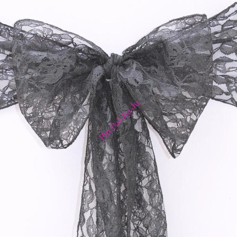 10 buc. Scaun modern din dantela papion alb caneluri pentru scaune pentru nunta decorare pasager de masa pentru petrecere consumabile pentru banchet 15X275Cm