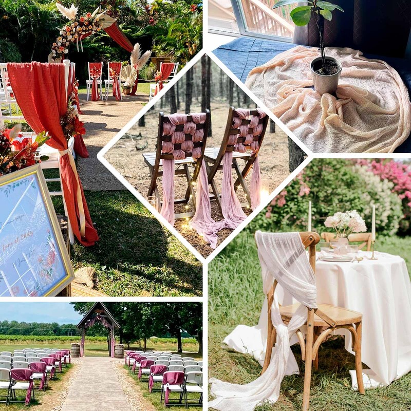 6 marlės sūrio audinio kėdžių varčių rinkinys kėdės lankelis Sukurtas dekoratyvinis kėdės užvalkalas, skirtas vestuvių priėmimui, vakarėliui, viešbučio dekoravimui