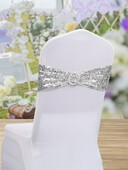 1 vnt- Butterfly blizgučiai kėdės atlošo gėlė