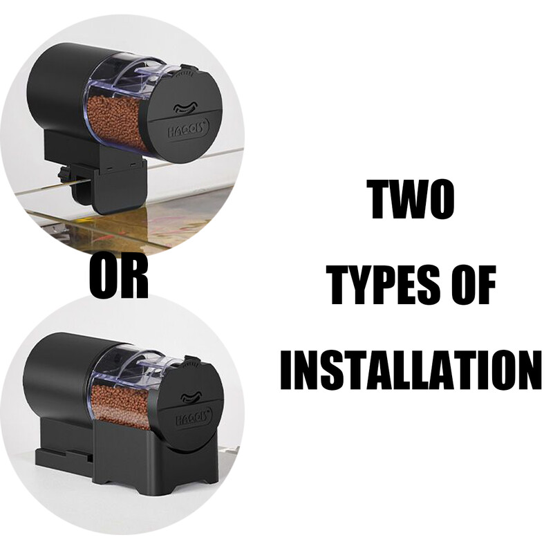 Automaatne kalasöötur akvaariumi jaoks, 100 ml mahutavusega automaatsed kalasöötjad, mida on lihtne akuga seadistada