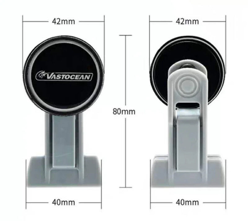 VastOcean Veggie-Mag maitinimo segtukas Akvariumo žuvims rezervuare Stiprus magnetinis jūros dumblių daržovių segtukas