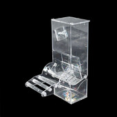 1 gab Feeder Bird Automātiskās barotavas Putnu barības trauks Putnu barības barotavas baložiem Papagaiļu strazdiem Mājputnu barošanas ierīces