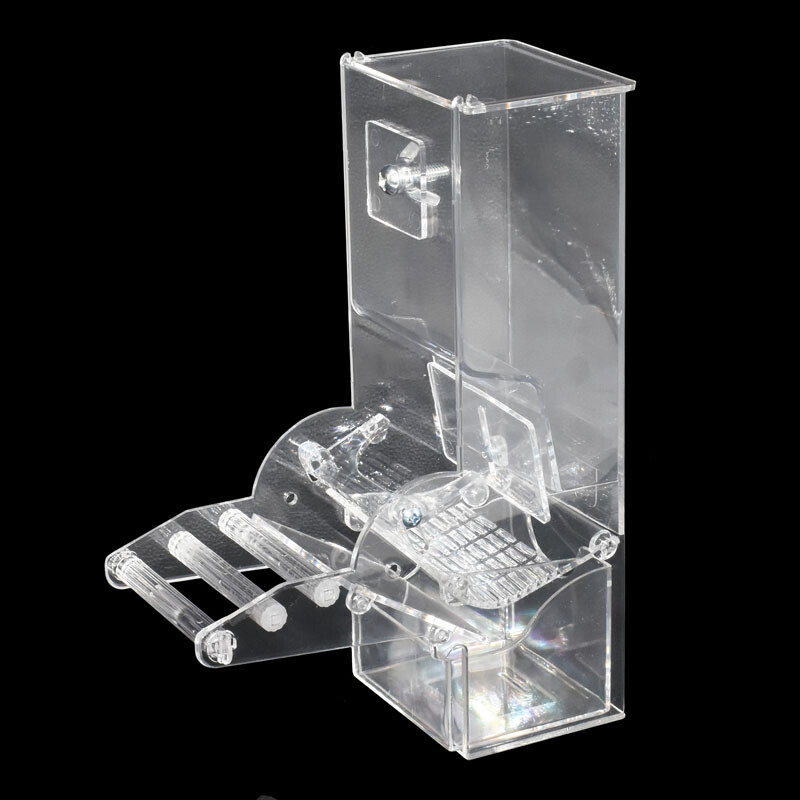 1 gab Feeder Bird Automātiskās barotavas Putnu barības trauks Putnu barības barotavas baložiem Papagaiļu strazdiem Mājputnu barošanas ierīces