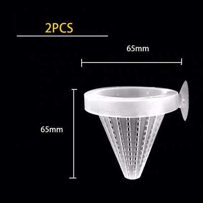 Hrănitor pentru rezervor de pește, cană cu vierme roșu, pâlnie, hrănitor pentru pahare, inel de hrănire pentru pești cu ventuză, accesorii pentru plantare pentru acvariu