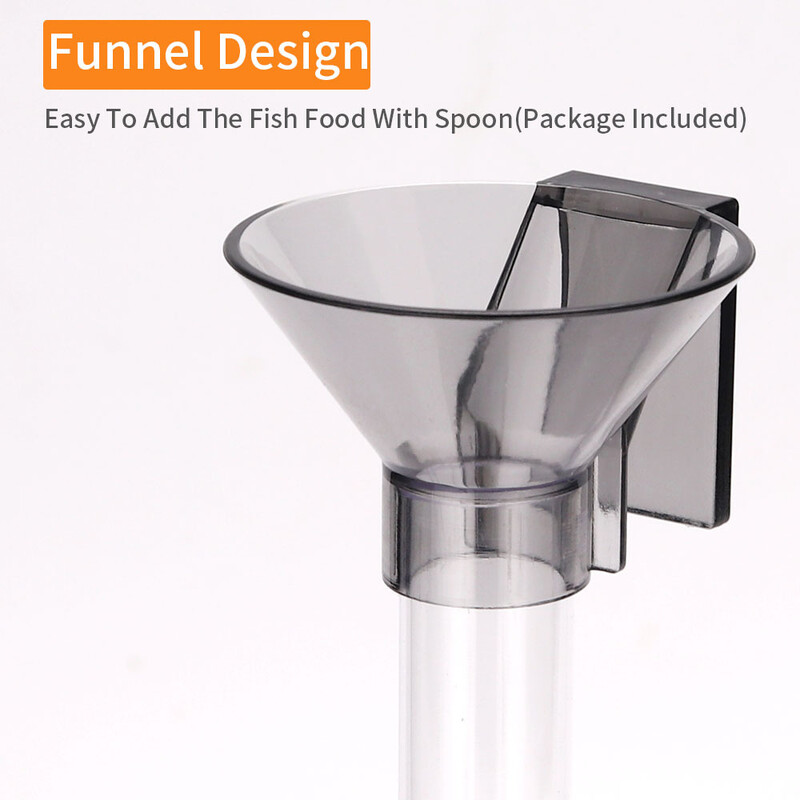 Rezervor de pești de acvariu Hrănitor multifuncțional Hrănire inel de hrănire pentru pești Hrănire în esofag