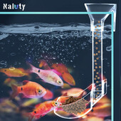 Set tub de alimentare transparent pentru acvariu Hrănitor pentru acvariu Hrănitor pentru pești Hrănitor pentru creveți Hrănitor pentru acvariu Accesorii pentru hrănire Instrumente