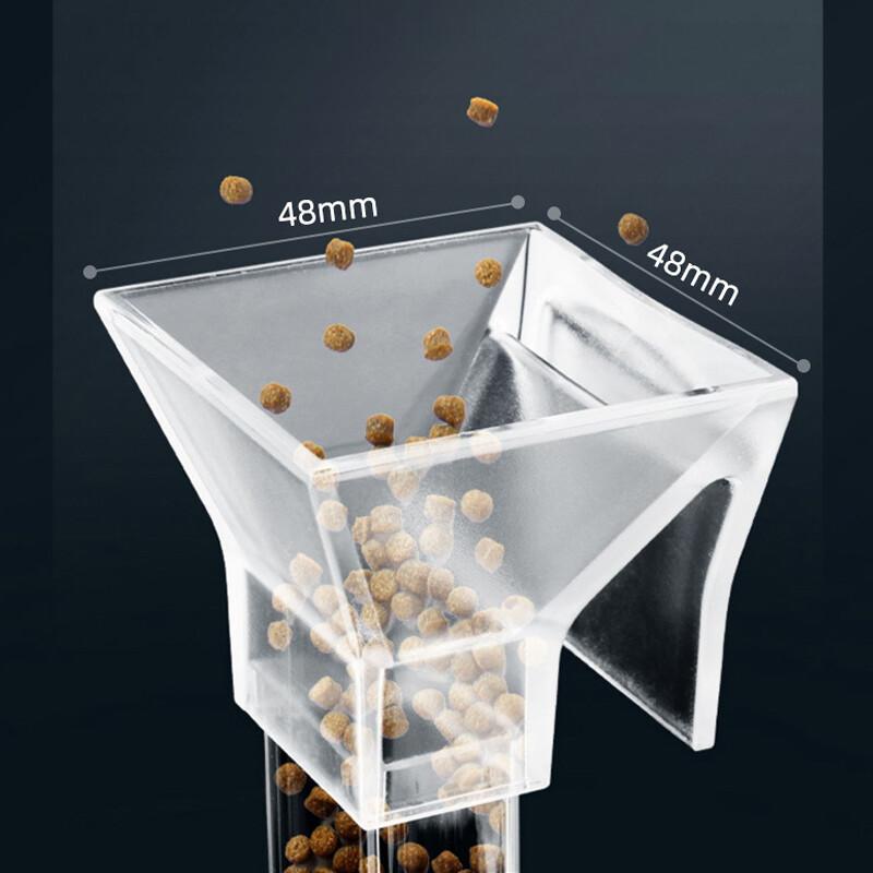 Set tub de alimentare transparent pentru acvariu Hrănitor pentru acvariu Hrănitor pentru pești Hrănitor pentru creveți Hrănitor pentru acvariu Accesorii pentru hrănire Instrumente