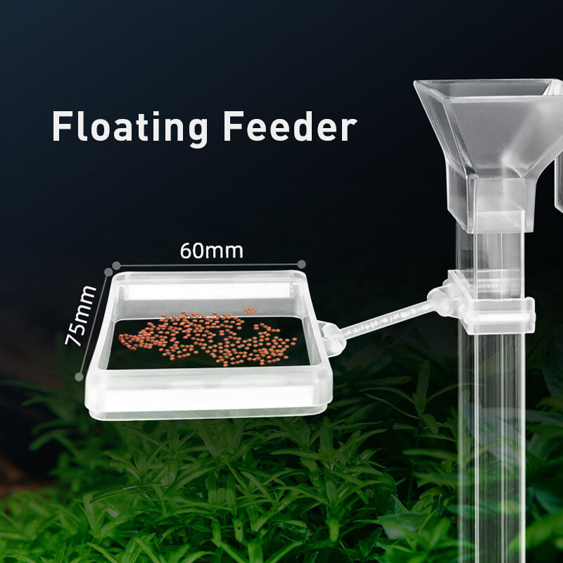 Set tub de alimentare transparent pentru acvariu Hrănitor pentru acvariu Hrănitor pentru pești Hrănitor pentru creveți Hrănitor pentru acvariu Accesorii pentru hrănire Instrumente