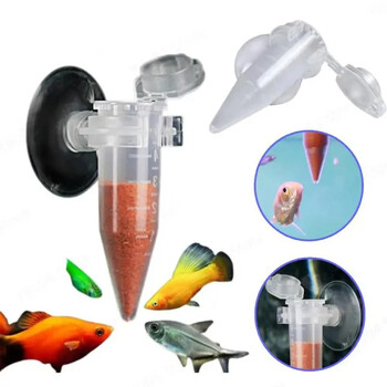 Harvest Shrimp Egg Feeder Automatic Feeder Ornamental Fish Mini Portable Self Suspension Prevention Pollution Μικρός τροφοδότης