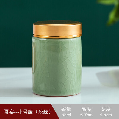 Urnă memorială pentru animale de companie, cenușă pentru animale de companie de dimensiune centrală, frunze de glazură crăpate din ceramică, cenușă decorativă, Coffi funerar pentru memorial animalelor