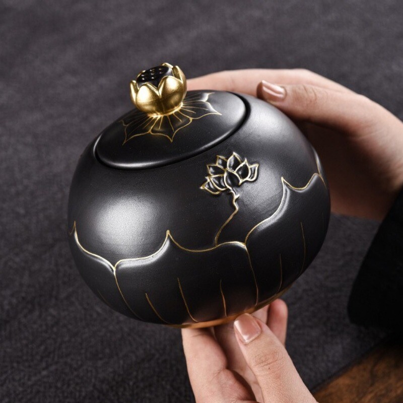 Urnă mică pentru animale de companie Sicrie pentru incinerare pentru animale de companie Hamster funerar Pisică Câine Containere pentru cenuşă Ceramica Monument pentru animale pictat manual Memorialuri pentru animale de companie