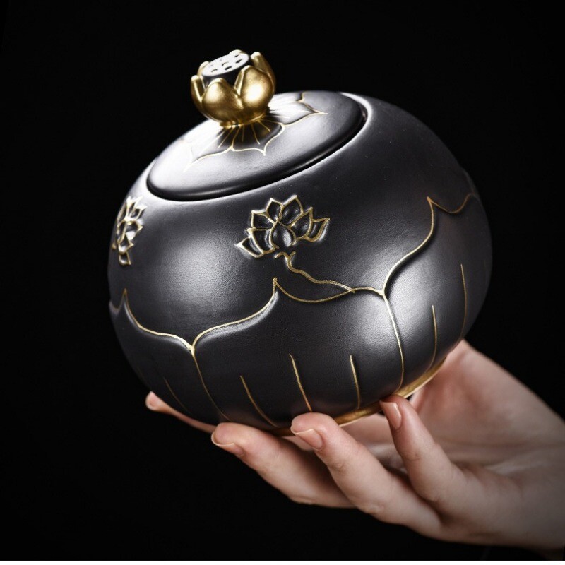 Urnă mică pentru animale de companie Sicrie pentru incinerare pentru animale de companie Hamster funerar Pisică Câine Containere pentru cenuşă Ceramica Monument pentru animale pictat manual Memorialuri pentru animale de companie