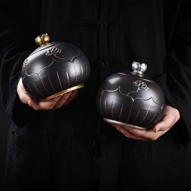 Urnă mică pentru animale de companie Sicrie pentru incinerare pentru animale de companie Hamster funerar Pisică Câine Containere pentru cenuşă Ceramica Monument pentru animale pictat manual Memorialuri pentru animale de companie