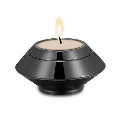 Urne mici de amintire pentru cenușă umană Recipient pentru urne funerare Memorială Suport pentru lumânări Urnă din oțel inoxidabil Suport pentru cenușă memorială