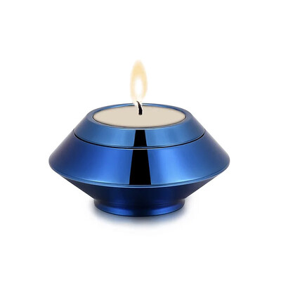 Urne mici de amintire pentru cenușă umană Recipient pentru urne funerare Memorială Suport pentru lumânări Urnă din oțel inoxidabil Suport pentru cenușă memorială