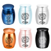 Urne mici pentru cenușă umană sculptură lumânări model mini urnă pentru cenușă amintire urne de cremare Suport pentru cenușă memorială