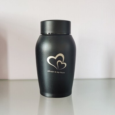 Urne multicolore din oțel inoxidabil pentru animale de companie, câine, pisică, pasăre, șoarece, cenușă de incinerare, urnă sigilată, consumabile funerare pentru câini, borcan de suvenir pentru animale de companie